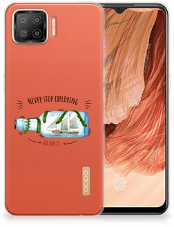 B2Ctelecom Bumper Hoesje OPPO A73 4G Smartphone hoesje Boho Bottle