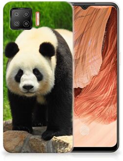 B2Ctelecom Bumper Hoesje OPPO A73 4G Smartphone hoesje Panda