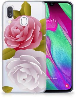 B2Ctelecom Bumper Hoesje Samsung A40 Roses