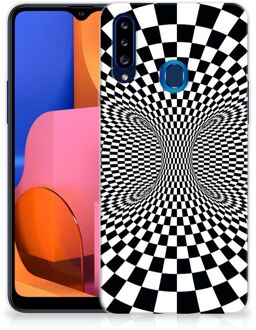 B2Ctelecom Bumper Hoesje Samsung Galaxy A20s Smartphone hoesje Illusie