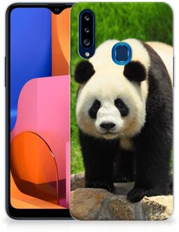 B2Ctelecom Bumper Hoesje Samsung Galaxy A20s Smartphone hoesje Panda