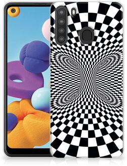 B2Ctelecom Bumper Hoesje Samsung Galaxy A21 Smartphone hoesje Illusie