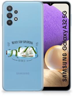 B2Ctelecom Bumper Hoesje Samsung Galaxy A32 5G Smartphone hoesje Boho Bottle