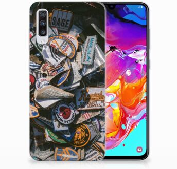 B2Ctelecom Bumper hoesje Samsung Galaxy A70 Badges