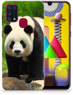 B2Ctelecom Bumper Hoesje Samsung Galaxy M31 Smartphone hoesje Panda