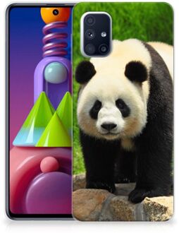 B2Ctelecom Bumper Hoesje Samsung Galaxy M51 Smartphone hoesje Panda