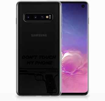 B2Ctelecom Bumper Hoesje Samsung Galaxy S10 Pistol DTMP