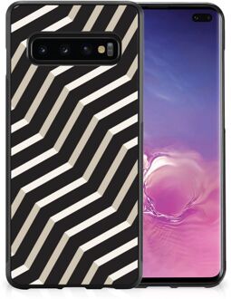 B2Ctelecom Bumper Hoesje Samsung Galaxy S10+ GSM Hoesje met Zwarte rand Illusion