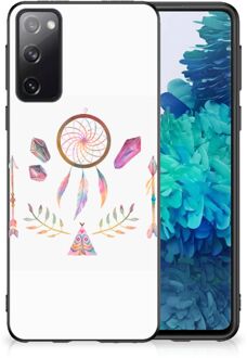 B2Ctelecom Bumper Hoesje Samsung Galaxy S20 GSM Hoesje met Zwarte rand Boho Dreamcatcher