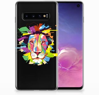 B2Ctelecom Bumper Hoesje Samsung S10 Lion Color