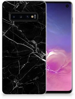 B2Ctelecom Bumper Hoesje Samsung S10 Marmer Zwart