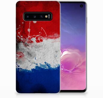 B2Ctelecom Bumper Hoesje Samsung S10 Nederlandse Vlag