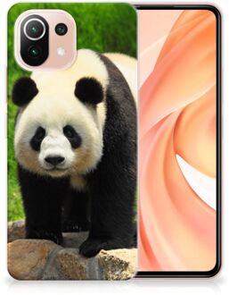 B2Ctelecom Bumper Hoesje Xiaomi Mi 11 Lite Smartphone hoesje Panda