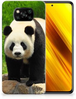 B2Ctelecom Bumper Hoesje Xiaomi Poco X3 Smartphone hoesje Panda