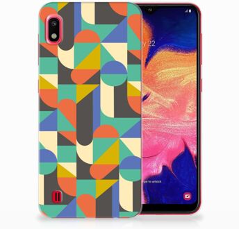 B2Ctelecom Bumper Siliconen Backcover Samsung Galaxy A10 Funky Retro