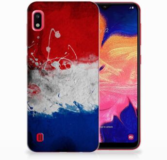 B2Ctelecom Bumper Siliconen Cover Samsung A10 Nederlandse Vlag