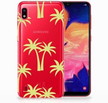 B2Ctelecom Bumper Siliconen Cover Samsung Galaxy A10 Palmtrees