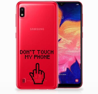 B2Ctelecom Bumper Siliconen Hoesje Samsung Galaxy A10 Finger DTMP