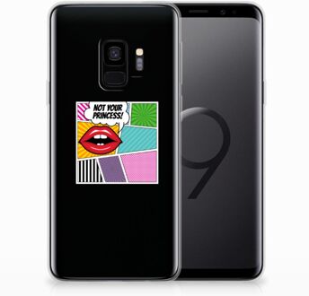 B2Ctelecom Bumper TPU Siliconen Hoesje Samsung Galaxy S9 Popart Princess