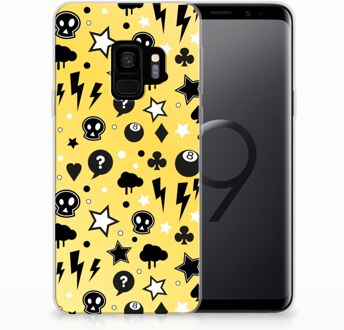 B2Ctelecom Bumper TPU Siliconen Hoesje Samsung Galaxy S9 Punk Yellow