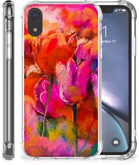 B2Ctelecom Case Anti-shock iPhone XR Tulpen