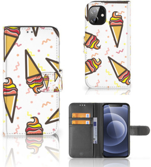 B2Ctelecom Case Apple iPhone 12 Mini Telefoonhoesje Icecream