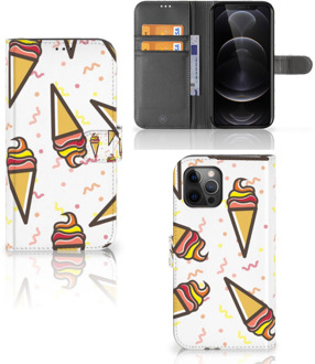 B2Ctelecom Case Apple iPhone 12 Pro Max Telefoonhoesje Icecream