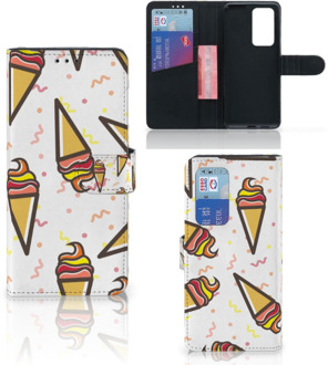 B2Ctelecom Case Huawei P40 Pro Telefoonhoesje Icecream