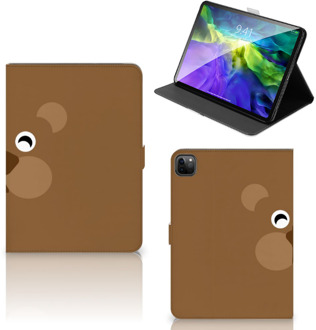 B2Ctelecom Case iPad Pro 11 (2020) Cover met Magneetsluiting Bear Brown