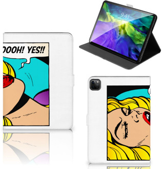 B2Ctelecom Case iPad Pro 11 (2020) Hoes met Standaard Popart Oh Yes