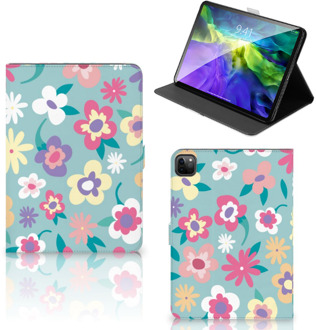 B2Ctelecom Case iPad Pro 11 (2020) Hoesje met Standaard Flower Power