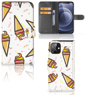 B2Ctelecom Case iPhone 12 | 12 Pro (6.1") Telefoonhoesje Icecream