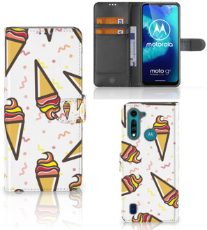 B2Ctelecom Case Motorola G8 Power Lite Telefoonhoesje Icecream