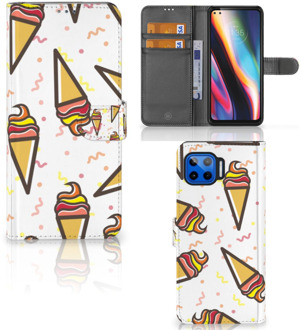 B2Ctelecom Case Motorola Moto G 5G Plus Telefoonhoesje Icecream