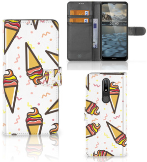 B2Ctelecom Case Nokia 2.4 Telefoonhoesje Icecream