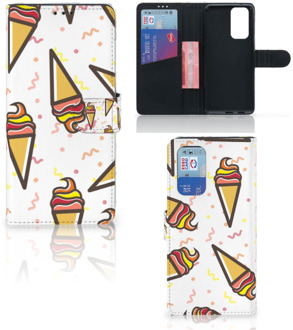 B2Ctelecom Case OnePlus 9 Pro Telefoonhoesje Icecream