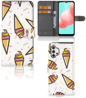 B2Ctelecom Case Samsung Galaxy A32 5G Telefoonhoesje Icecream