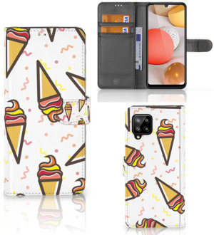 B2Ctelecom Case Samsung Galaxy A42 5G Telefoonhoesje Icecream