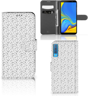 B2Ctelecom Case Samsung Galaxy A7 (2018) Stripes Dots