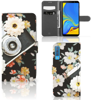 B2Ctelecom Case Samsung Galaxy A7 (2018) Vintage Camera