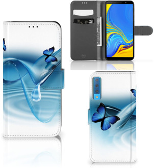 B2Ctelecom Case Samsung Galaxy A7 (2018) Vlinders