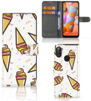 B2Ctelecom Case Samsung Galaxy M11 | A11 Telefoonhoesje Icecream