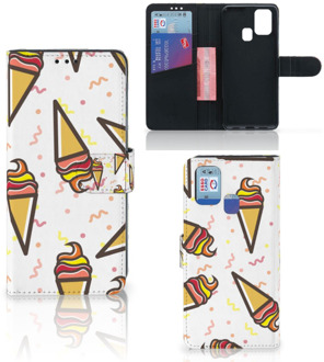 B2Ctelecom Case Samsung Galaxy M31 Telefoonhoesje Icecream