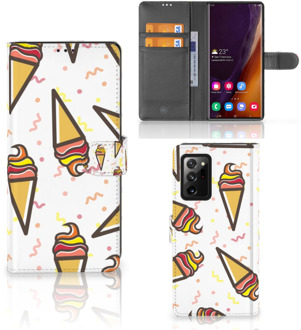 B2Ctelecom Case Samsung Galaxy Note20 Ultra Telefoonhoesje Icecream