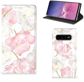 B2Ctelecom Case Samsung Galaxy S10 Design Lovely Flowers