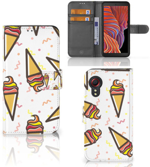 B2Ctelecom Case Samsung Galaxy Xcover 5 Telefoonhoesje Icecream