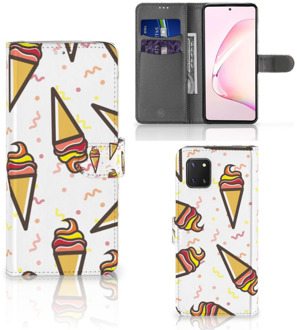 B2Ctelecom Case Samsung Note 10 Lite Telefoonhoesje Icecream