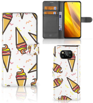 B2Ctelecom Case Xiaomi Poco X3 Telefoonhoesje Icecream