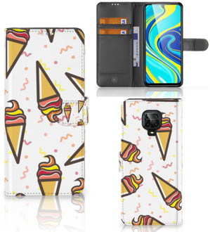 B2Ctelecom Case Xiaomi Redmi Note 9 Pro | Note 9S Telefoonhoesje Icecream