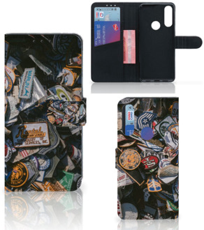 B2Ctelecom Cover Alcatel 1S 2020 Hoesje Personaliseren Badges